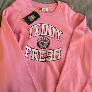 RARE Teddy Fresh Vintage Sweatshirt 3x - Pink